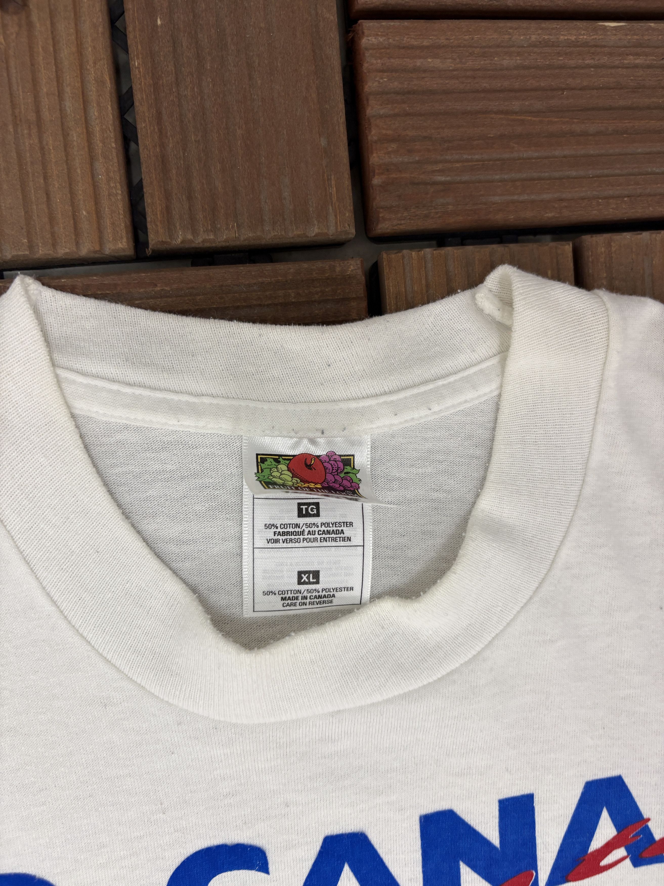 Vintage Mid-Canada Auto Vintage White T-Shirt Tee Size US XL / EU 56 / 4 - 5 Thumbnail