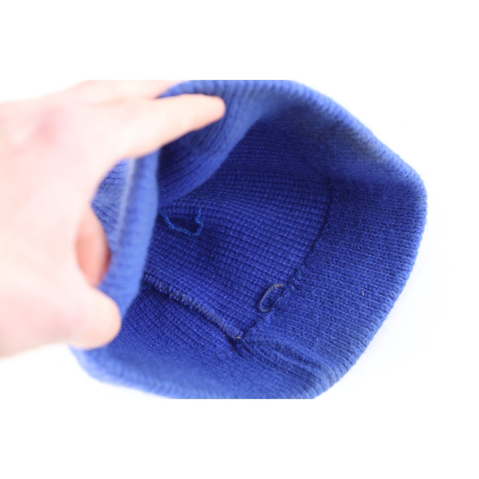 Vintage Vintage 70s Streetwear USA Wool Ribbed Knit Beanie Hat Size ONE SIZE - 8 Thumbnail