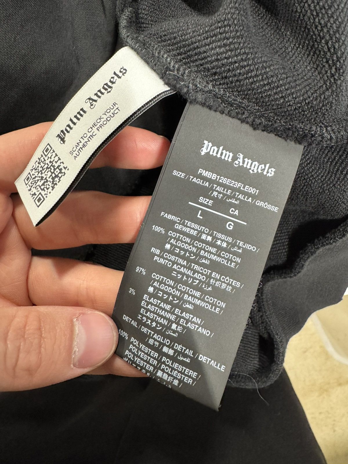 Palm Angels Palm Angels Monogram Statement Hoodie NEW 1100$ Size US L / EU 52-54 / 3 - 5 Thumbnail