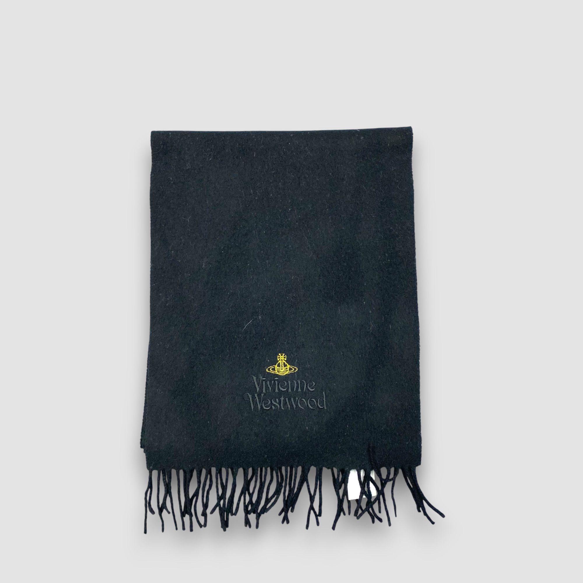 Vivienne Westwood Vintage Vivienne Westwood Scarf Muffler Orbs Wool Scarves Size ONE SIZE - 2 Thumbnail