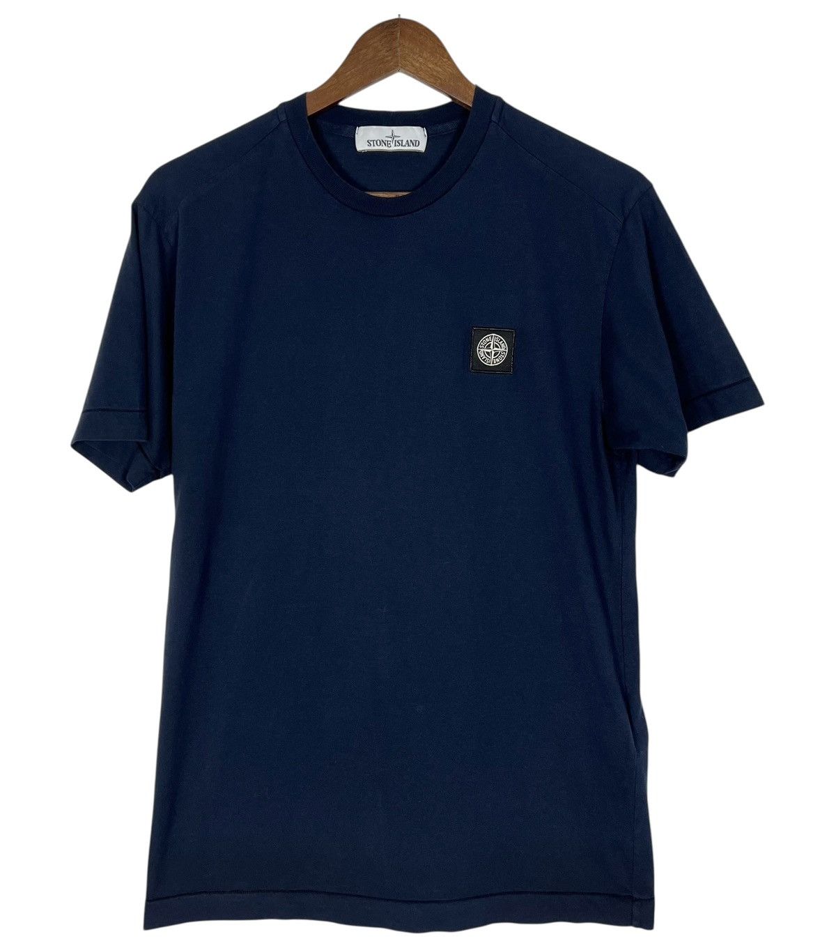 Stone Island STONE ISLAND PATCH LOGO TEE Size US S / EU 44-46 / 1 - 1 Thumbnail