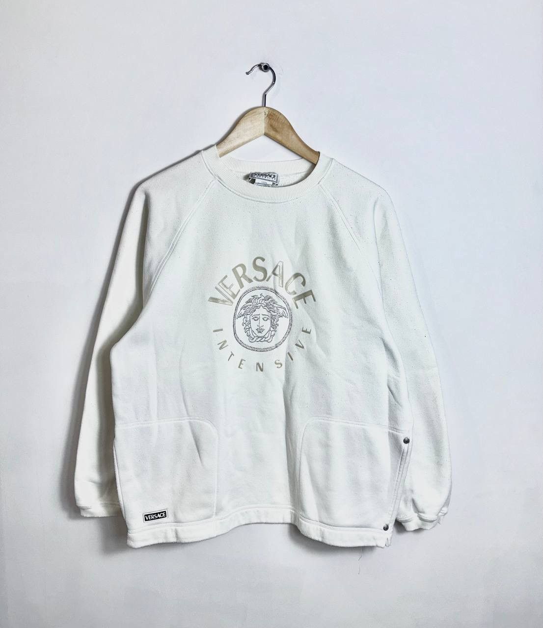 Versace Vintage Vintage Versace Medusa Sweatshirt Grailed