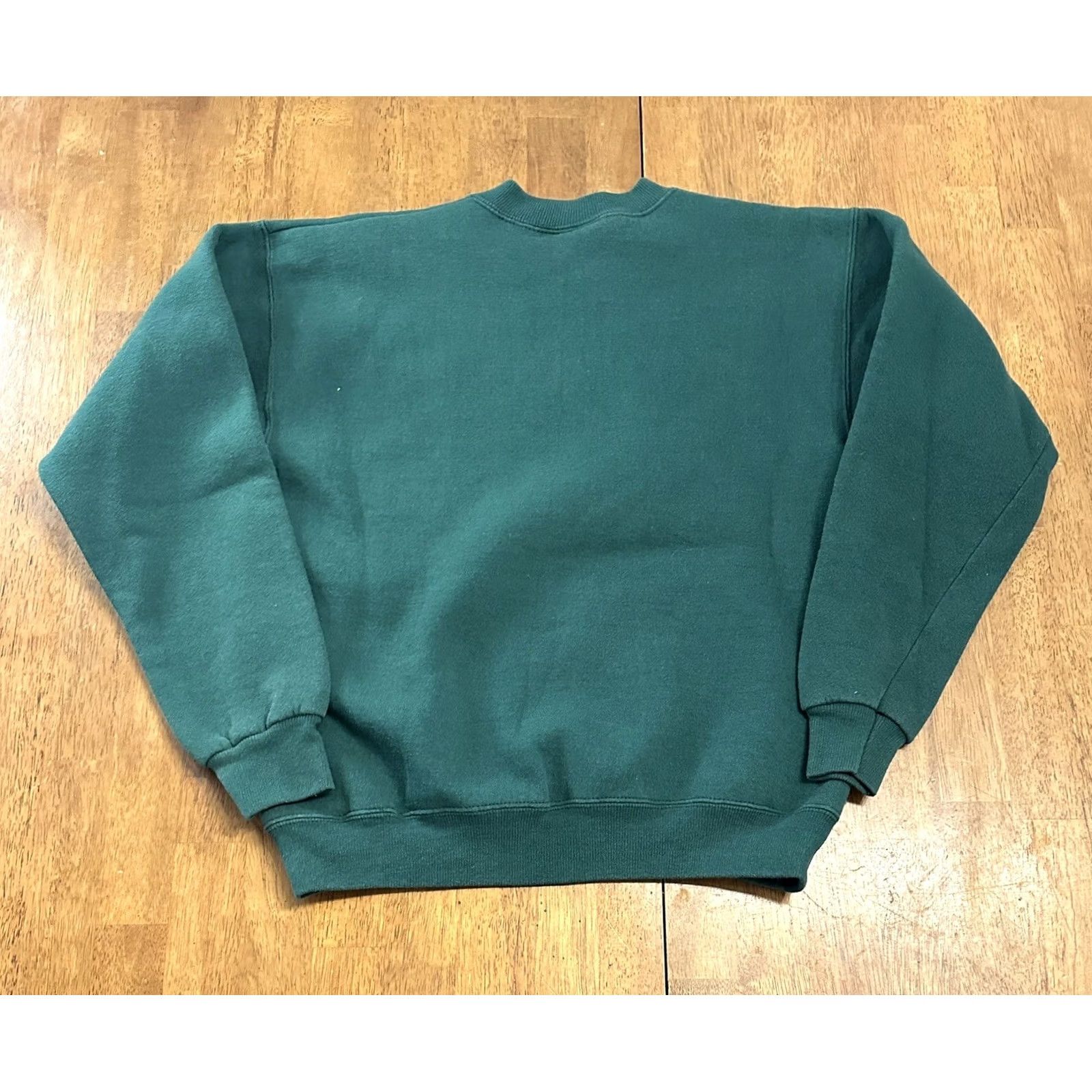 Lee VINTAGE Santa Clause Christmas Crewneck Sweatshirt Medium Riders By Lee USA Made Green Men Size US M / EU 48-50 / 2 - 2 Thumbnail