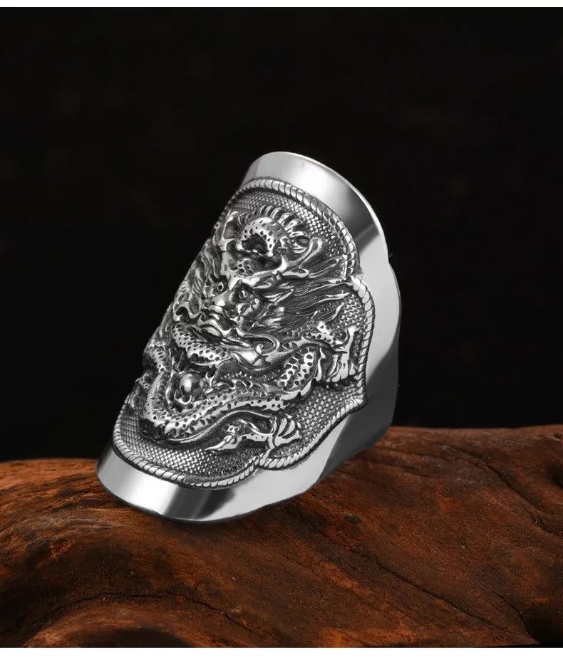 Japanese Brand × Jewelry Resizable Tide Totem Dragon Ring Size ONE SIZE - 6 Thumbnail