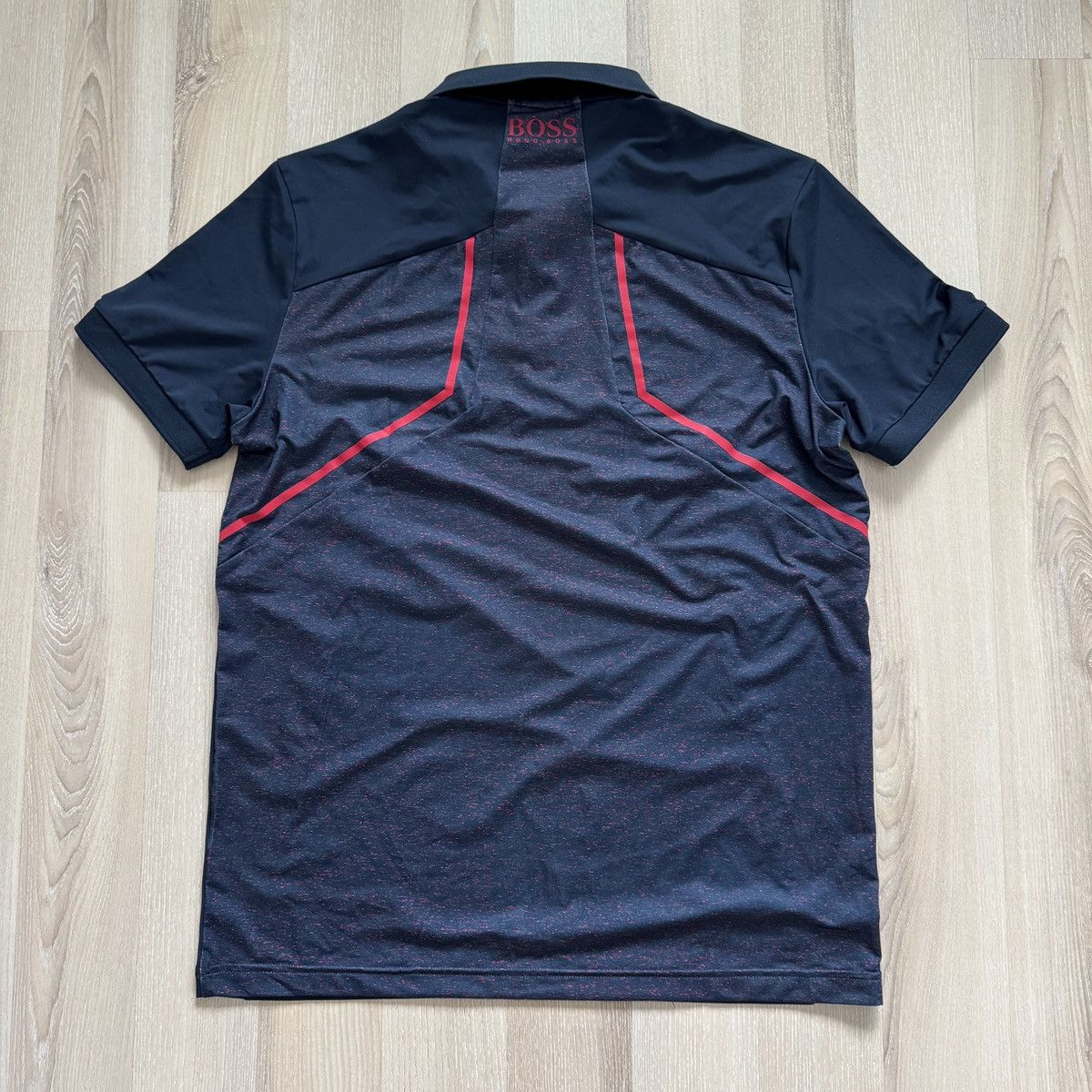 Hugo Boss Hugo Boss x Martin Kaymer Golf Polo Navy/Red — Size L Size US L / EU 52-54 / 3 - 4 Thumbnail
