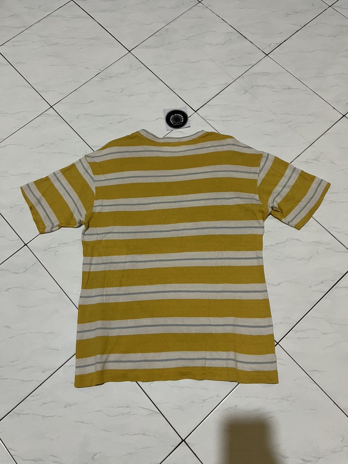 Yohji Yamamoto Vintage Ys For Men Stripes Tee Size US M / EU 48-50 / 2 - 4 Thumbnail