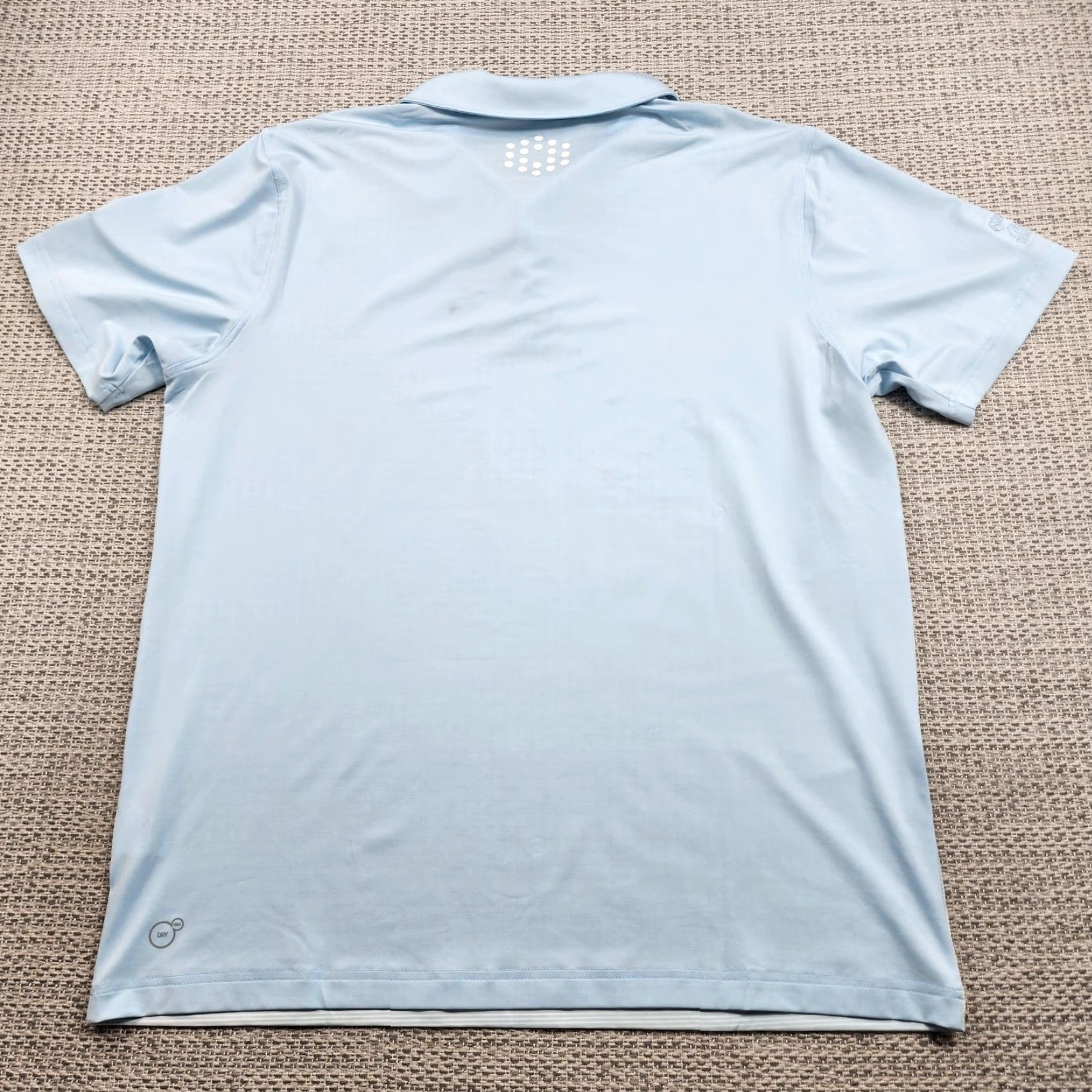 Puma PUMA Golf Polo Shirt Mens L Blue Crossfade GT PWRCOOL DryCELL Charity Tourney Size US L / EU 52-54 / 3 - 6 Thumbnail