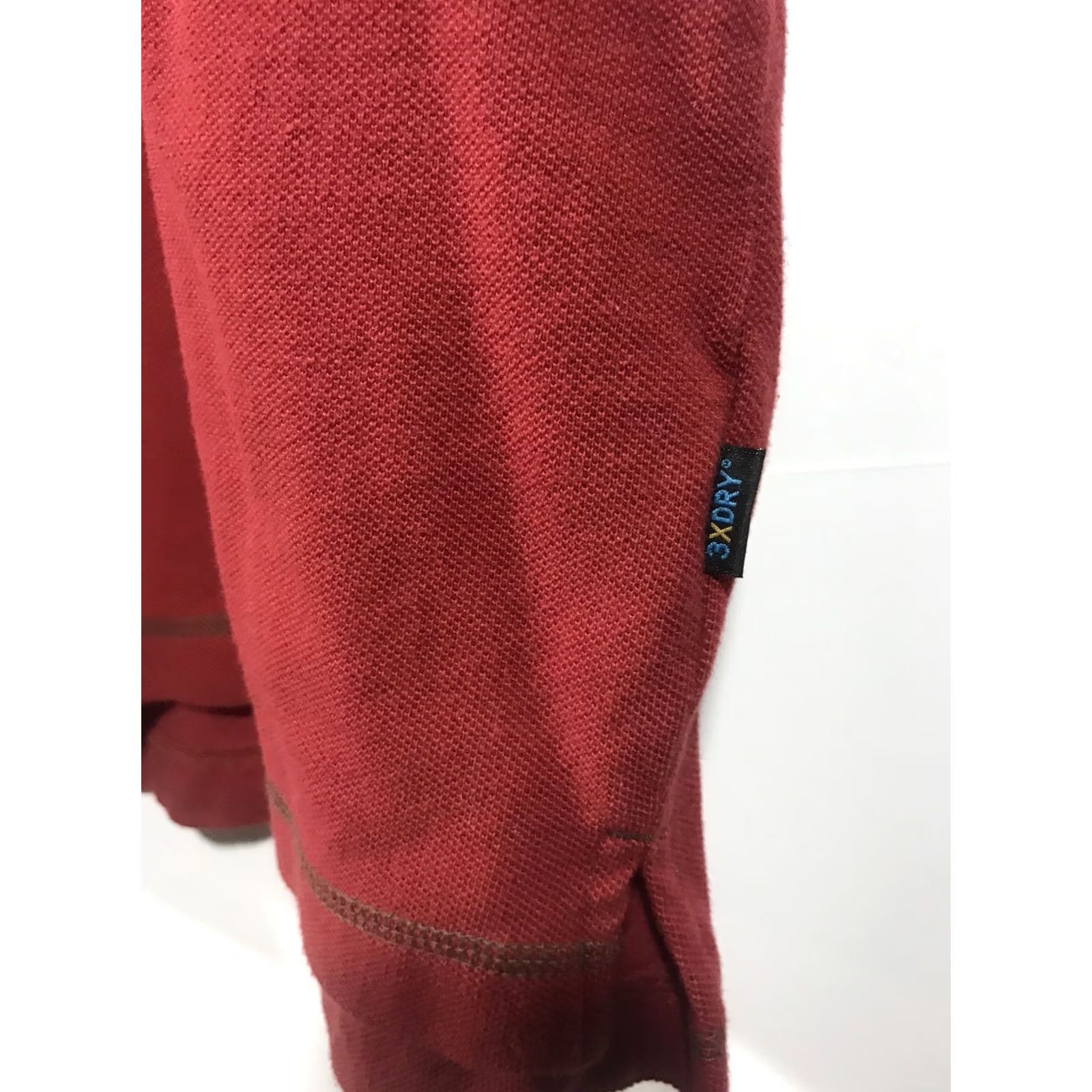 Vintage DRI DUCK Shirt Polo Size L Red Mens Short Sleeve Size US L / EU 52-54 / 3 - 3 Thumbnail