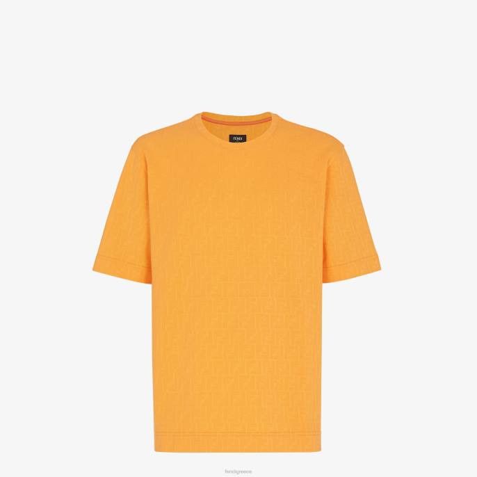 Fendi o1loc1c0824 T-Shirt in Orange Size US XS / EU 42 / 0 - 1 Thumbnail