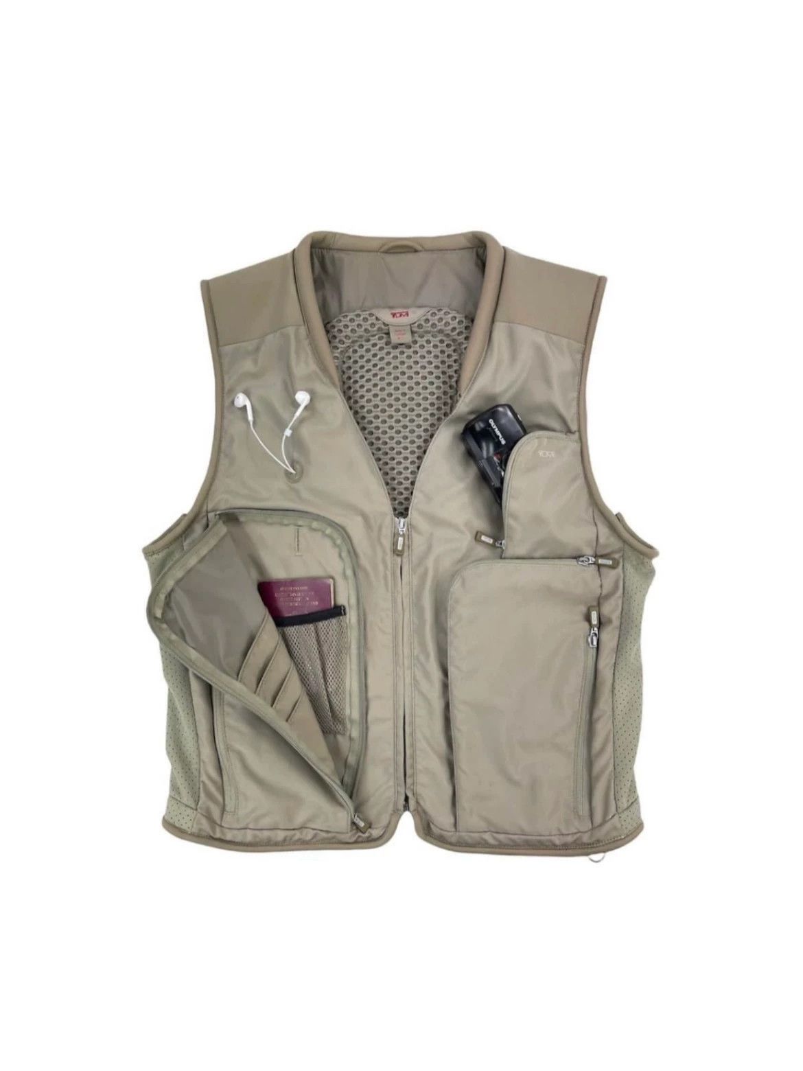 Tumi TUMI 2000s Vintage Coolmax Utility Vest Size US L / EU 52-54 / 3 - 1 Thumbnail