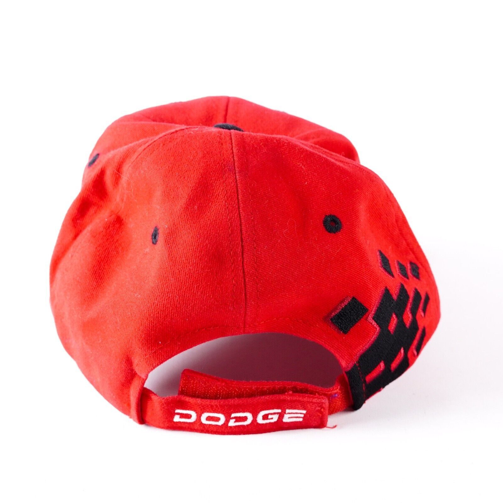 Other Dodge Motorsports Checkered Flag Baseball Hat Visor Cap Red Size ONE SIZE - 3 Thumbnail
