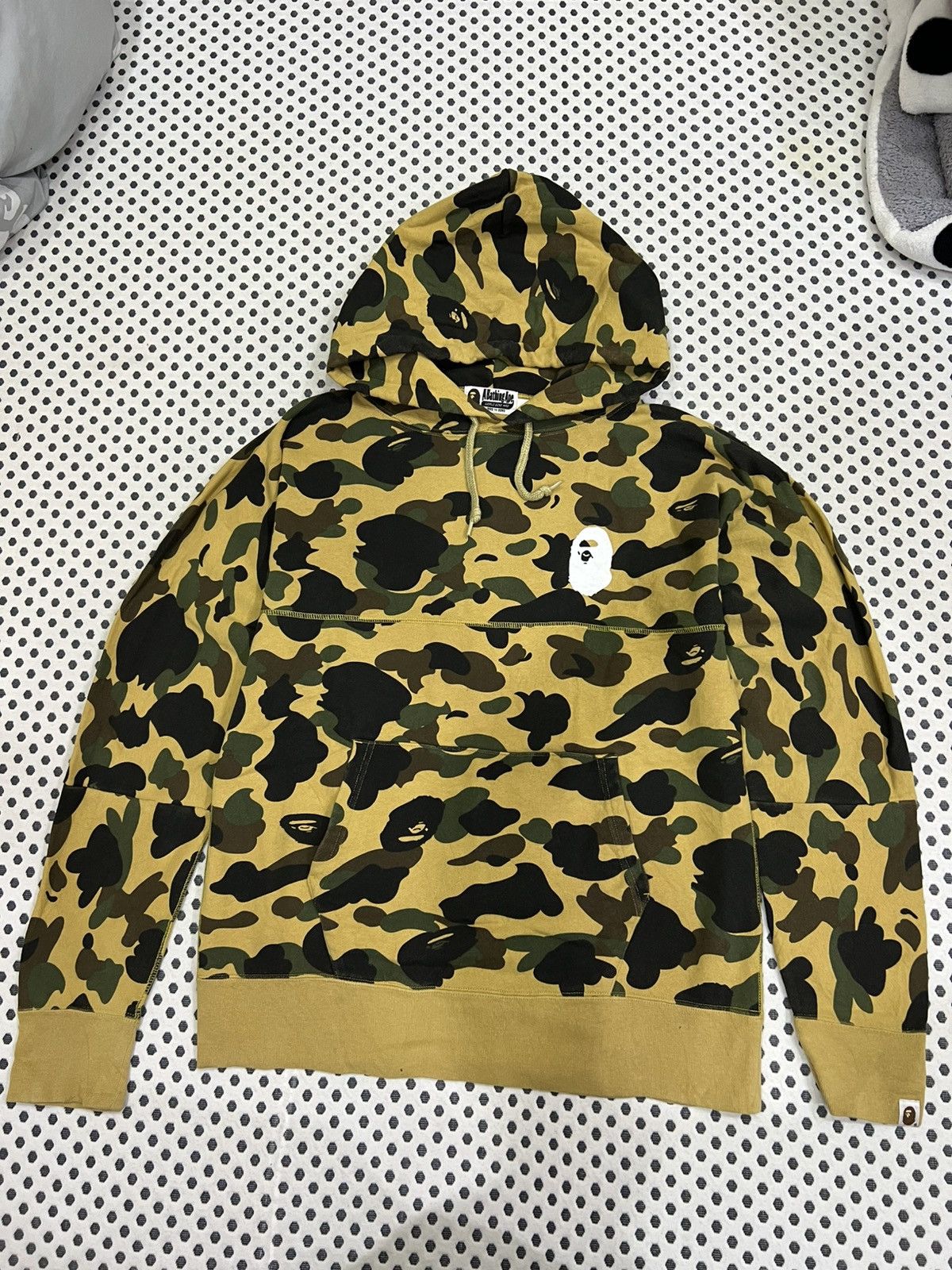 Bape 1st camo hoodie.
