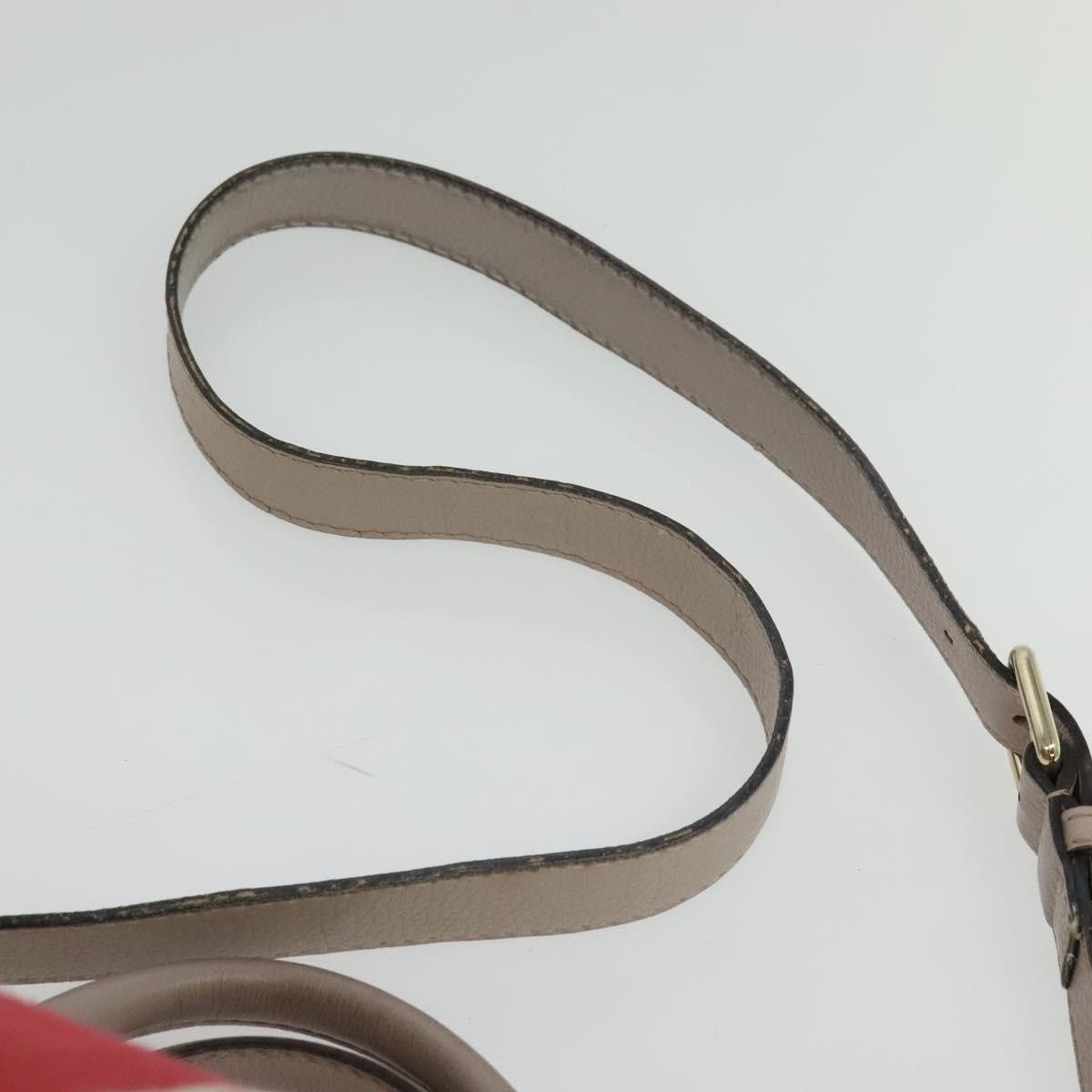 Gucci GUCCI GG Canvas Sherry Line Hand Bag Beige Gold Size ONE SIZE - 10 Thumbnail