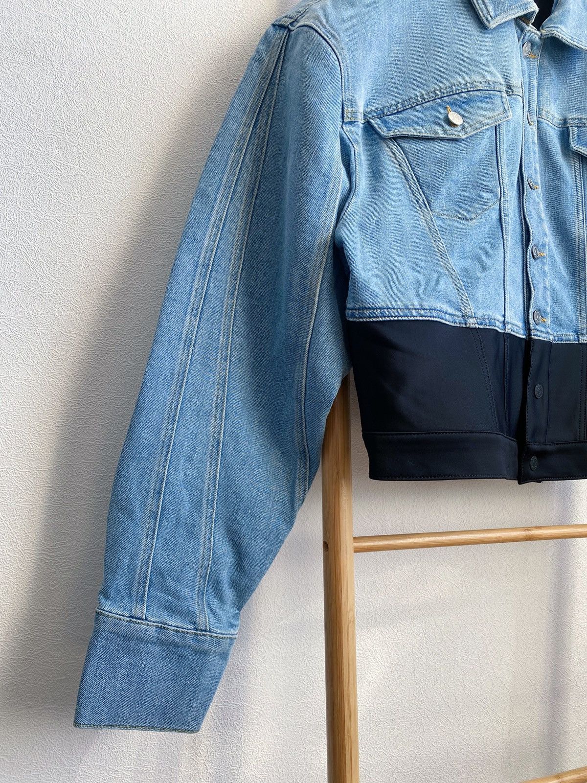 H&M × Mugler × Thierry Mugler Mugler x H&M Denim Jacket Size L Size US L / EU 52-54 / 3 - 17 Thumbnail