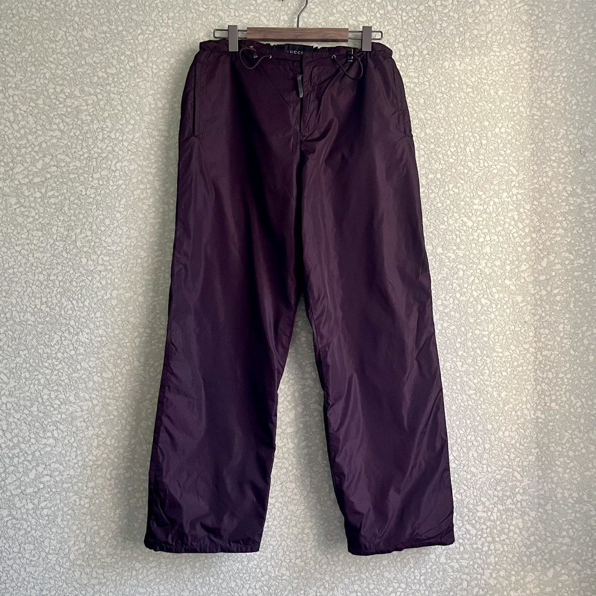 Gucci SS99 Nylon Pants Size US 32 / EU 48 - 1 Thumbnail