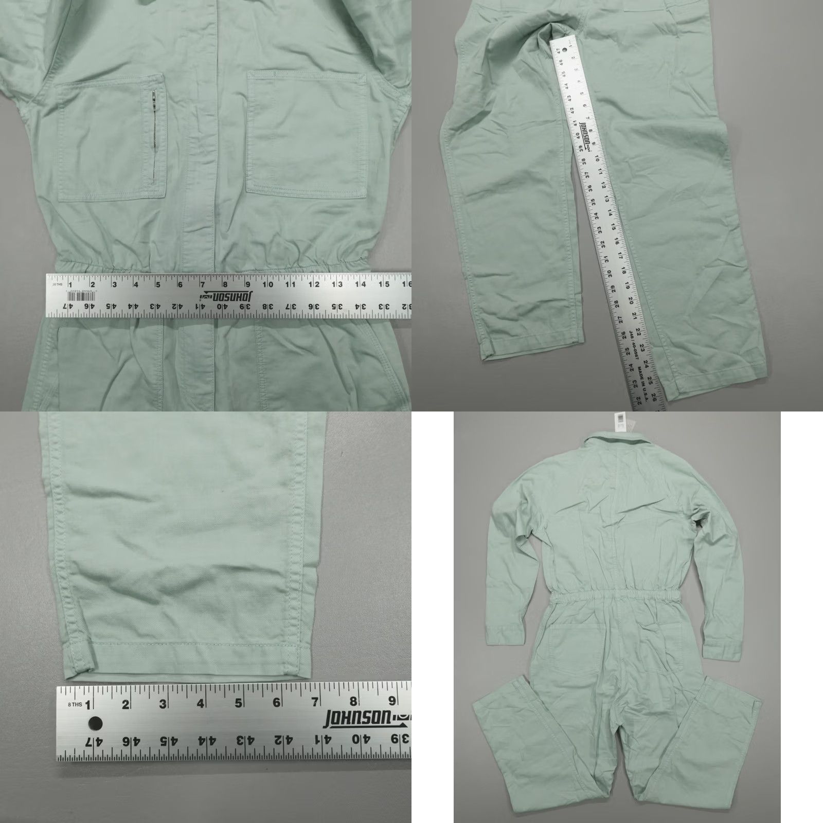 Outerknown Outerknown Jumpsuit Coveralls Women's Size S Green Organic Cinched Station Size 28" / US 6 / IT 42 - 8 Thumbnail