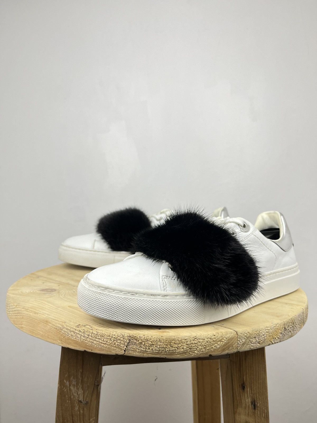 Moncler Leather Mink Furr Strap Size US 9 / IT 39 - 6 Thumbnail