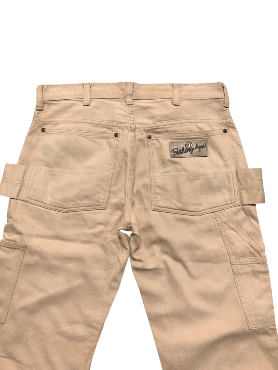 Bape Vintage A Bathing Ape Busyworks Double Knee Denim Size US 33 - 7 Thumbnail