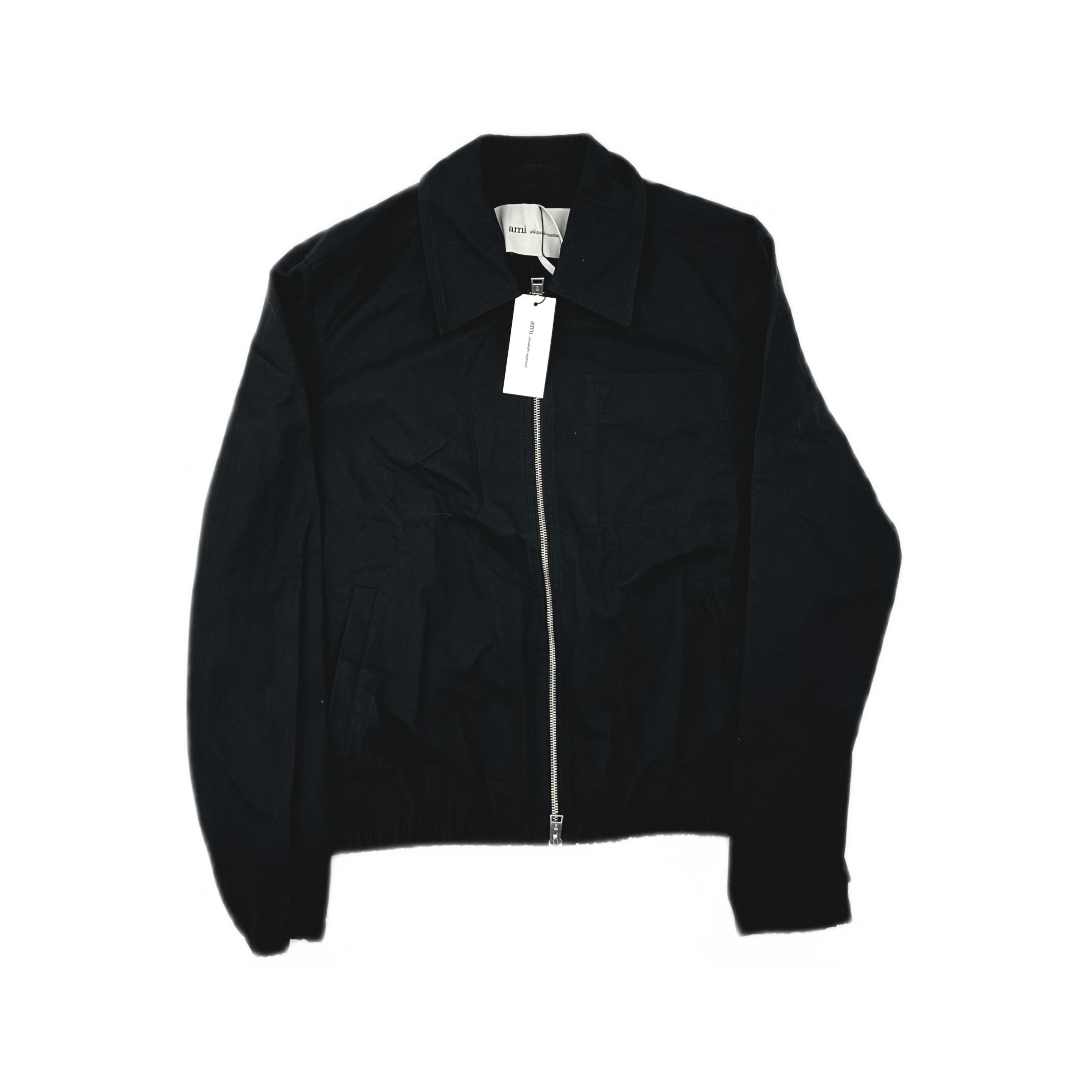 AMI Ami Paris Zip-Up Jacket Black Size M Size US M / EU 48-50 / 2 - 1 Thumbnail