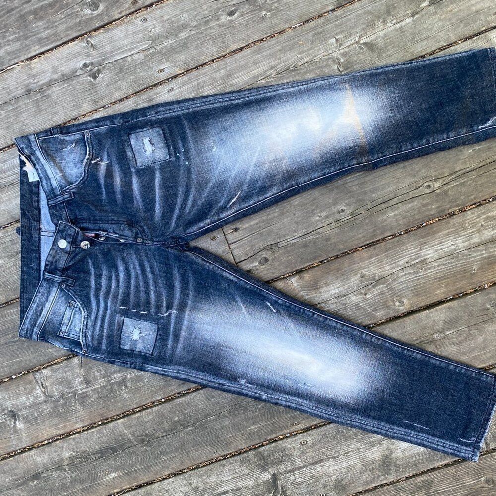 Dsquared2 Vintage DSQuared2 Designer Denim Jeans Size 48 MultiFade Gr Size US 34 / EU 50 - 3 Thumbnail