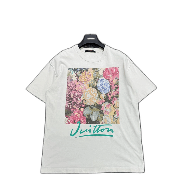 Louis Vuitton Floral Print Short Sleeve Tee-2506