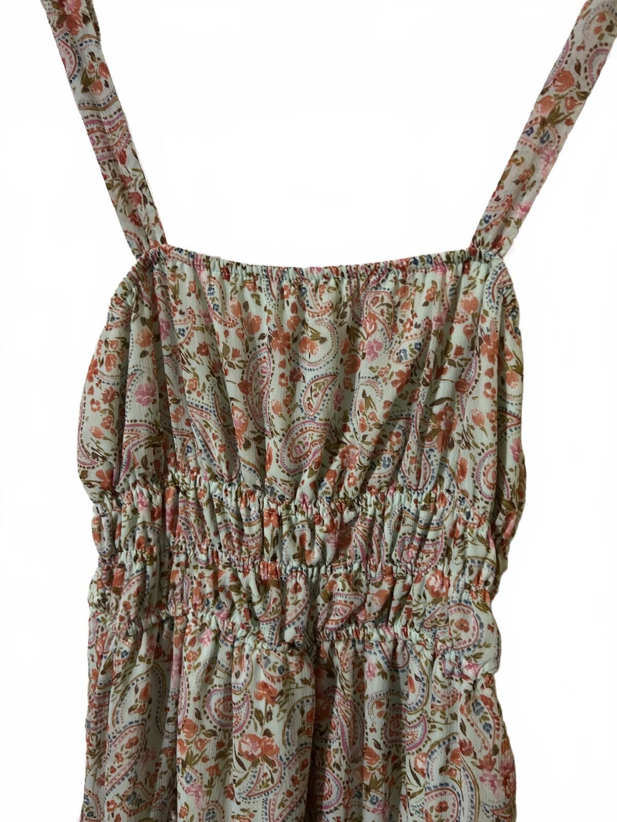 Other Trixxi Floral Tiered Sundress Smocked Waist coquette S Size S / US 4 / IT 40 - 3 Thumbnail
