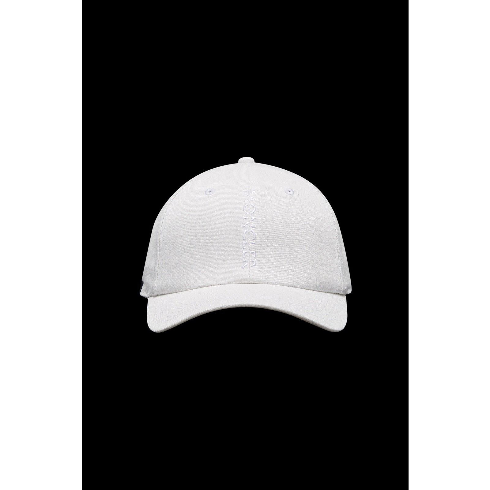 Moncler NWT Moncler Gabardine White Baseball Cap Hat NEW Designer Size ONE SIZE - 2 Thumbnail
