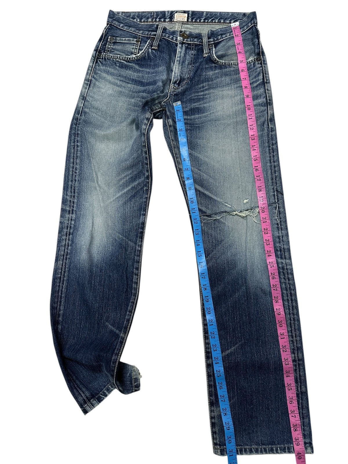Kapital Vintage Edwin Distress Denim. Size US 32 / EU 48 - 14 Thumbnail