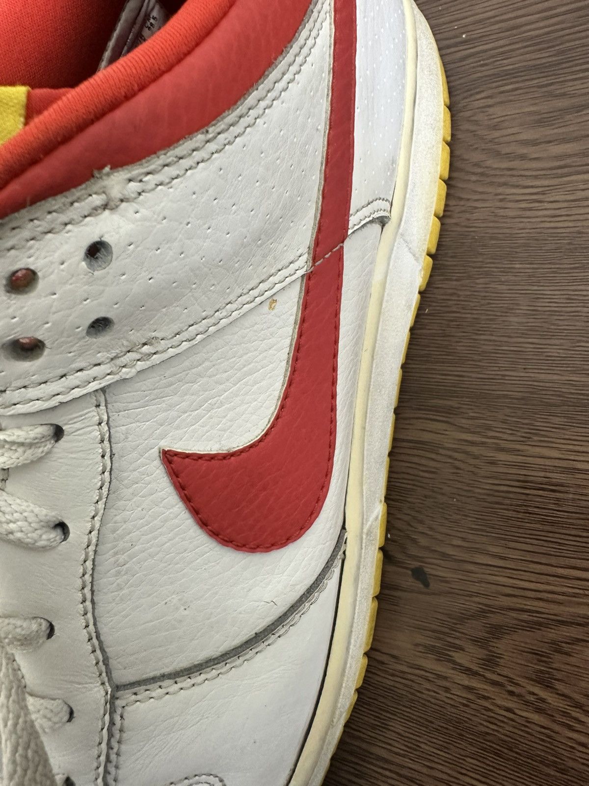 Nike Nike NYX Dunk Low “Ronald McDonald” SZ 10.5 Size US 10.5 / EU 43-44 - 8 Thumbnail
