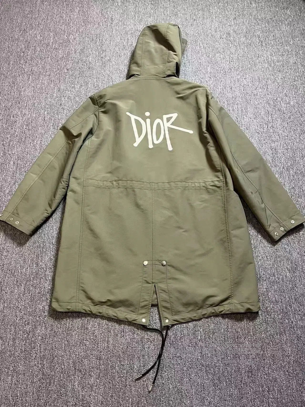 Dior Dior Logo Print Men's Parka Jacket. Size US S / EU 44-46 / 1 - 2 Thumbnail