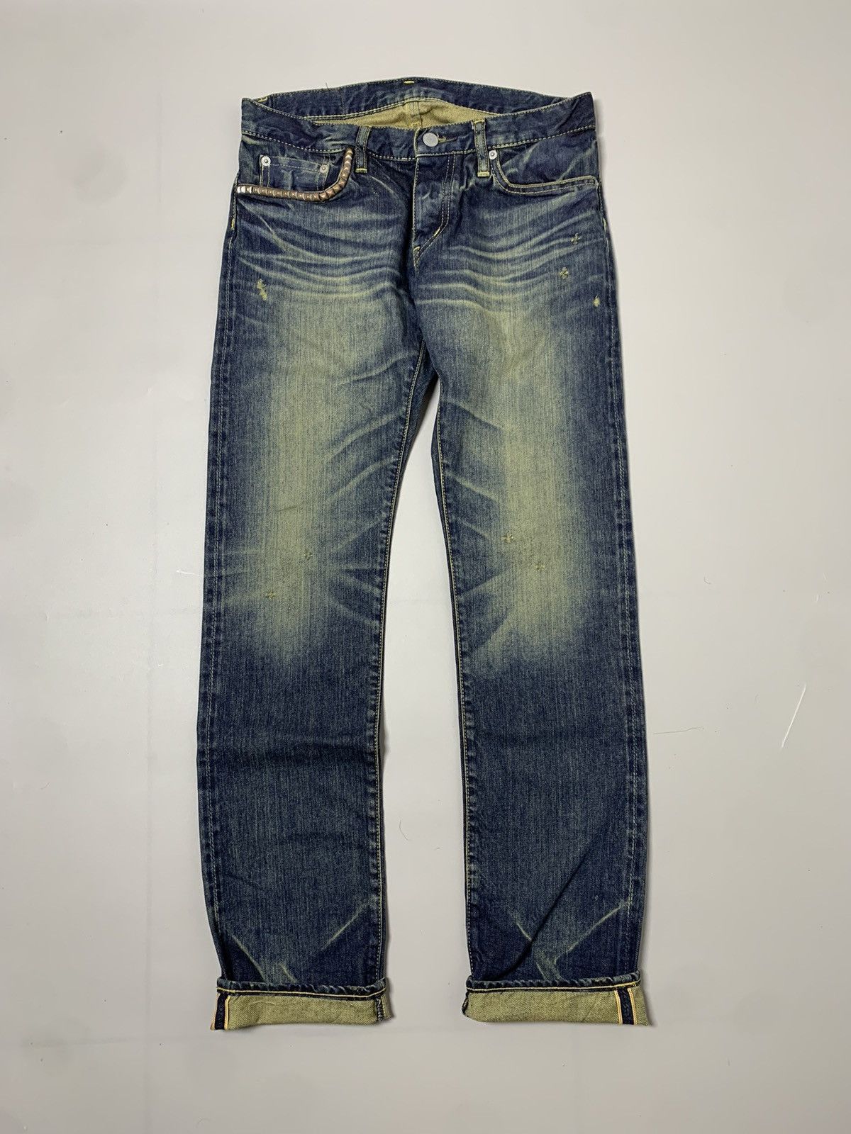Hysteric Glamour Hysteric Glamour Studded Denim Jeans Size 30" / US 8 / IT 44 - 3 Thumbnail