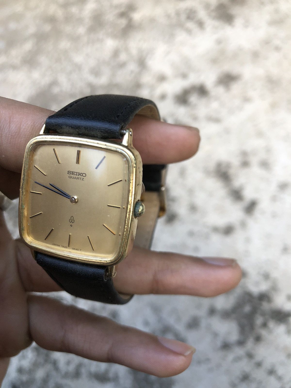 Japanese Brand × Seiko × Vintage Vintage Seiko Tank Gold Quartz Japan Size ONE SIZE - 4 Thumbnail