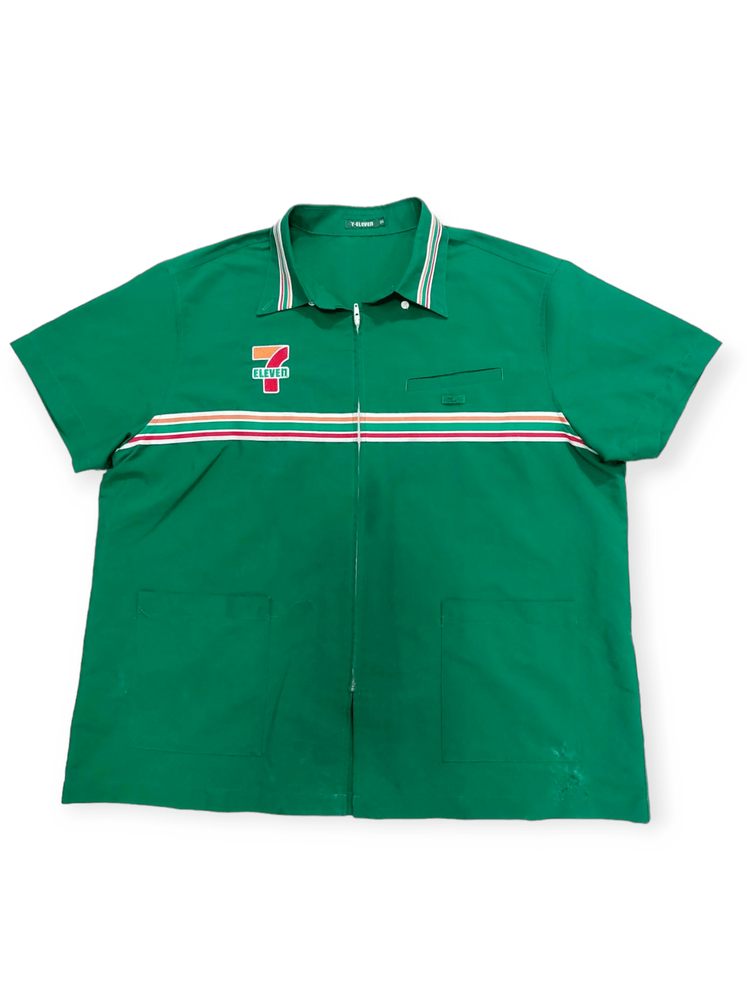 Uniform Wares 7 Eleven 7-11 Uniform Shirt Zipper | Grailed