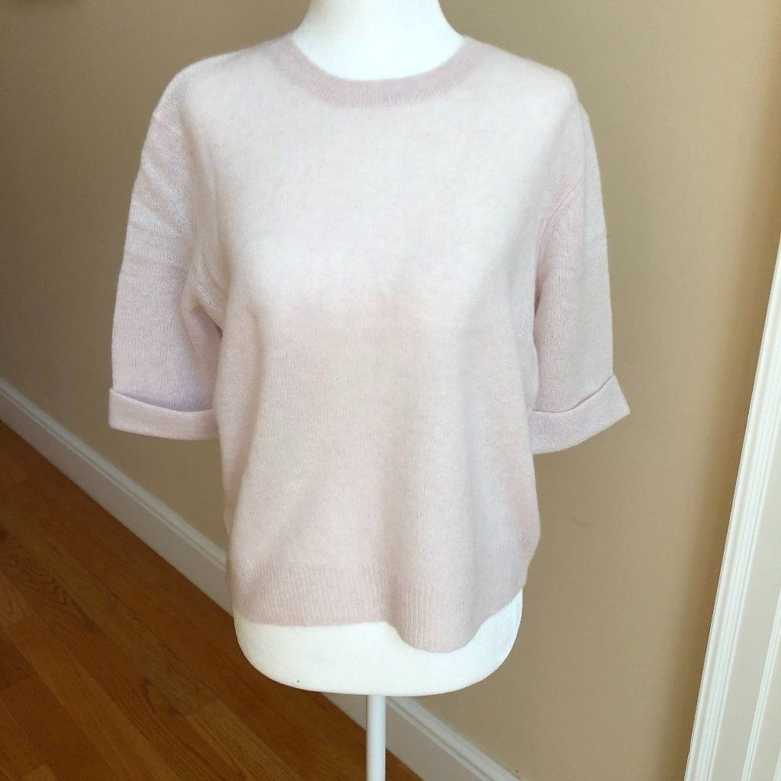 360 Cashmere Moselle Elbow Sleeve Cashmere Sweater