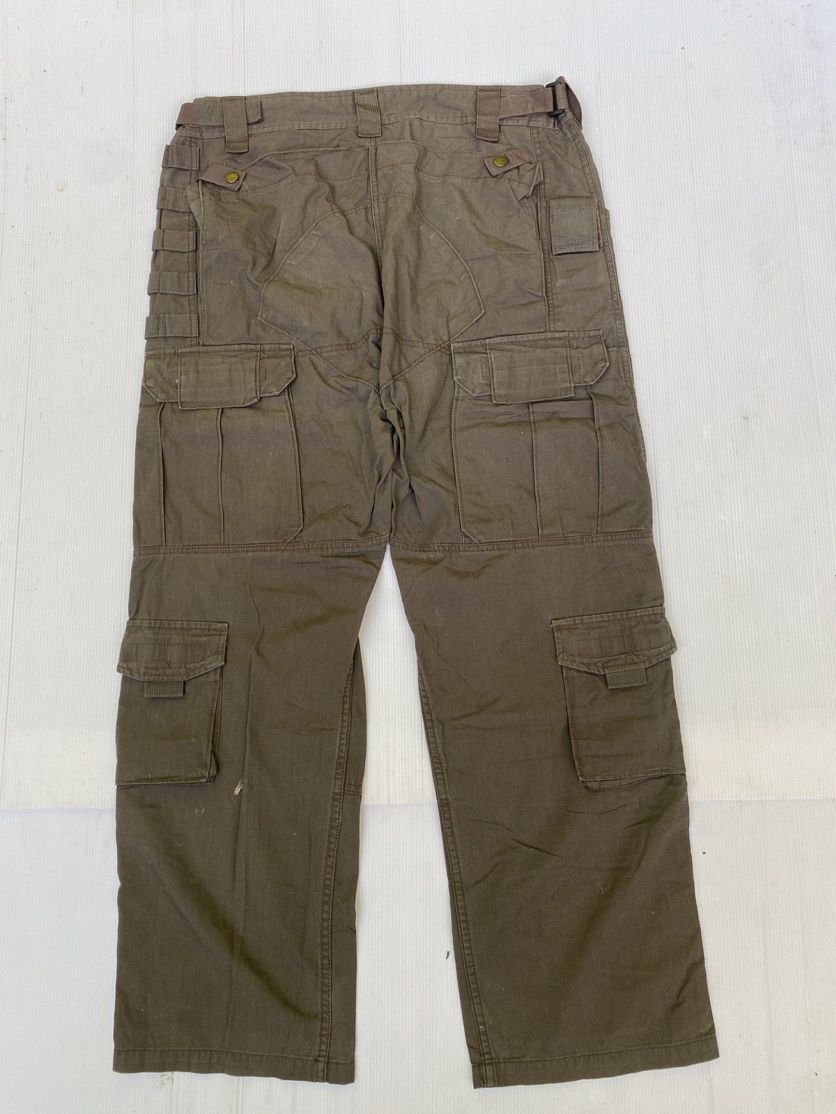 If Six Was Nine × Japanese Brand × Vintage Vintage Free soldier multi pocket cargo pants Size US 36 / EU 52 - 4 Thumbnail