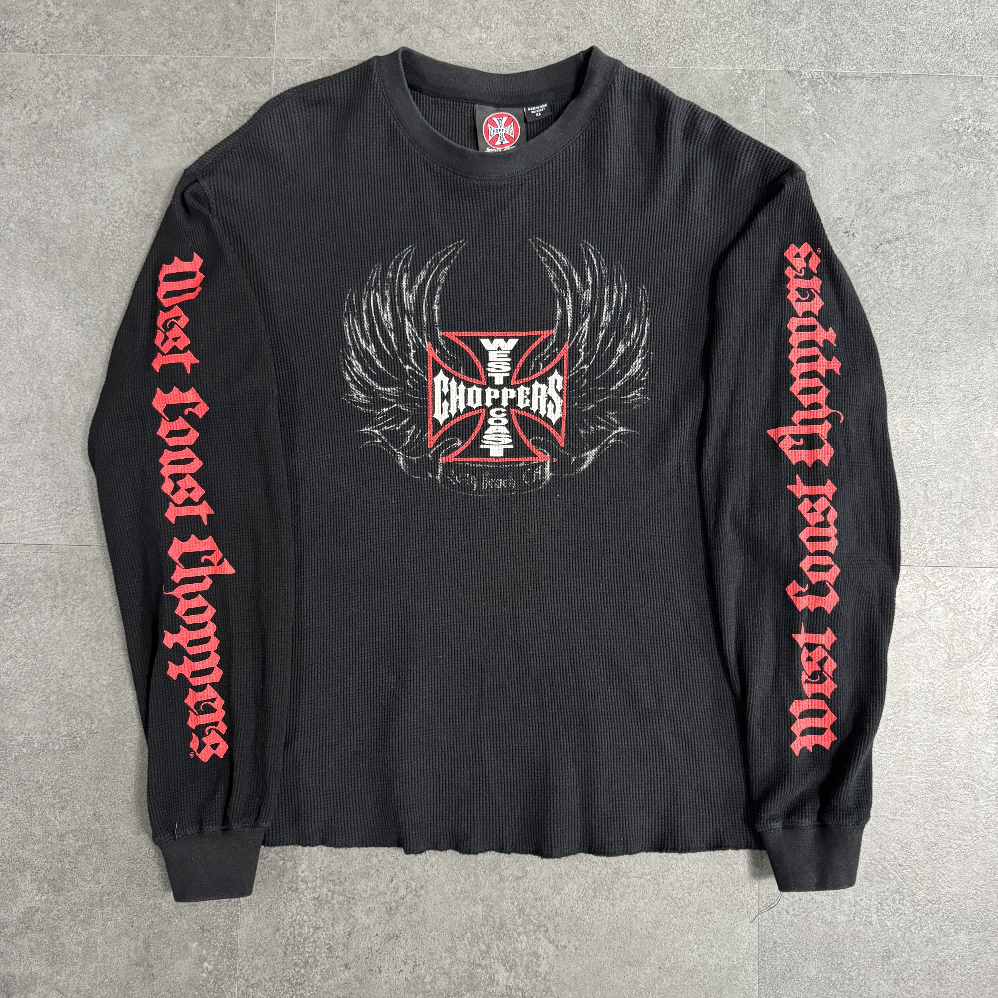 Vintage Vintage West Coast Choppers Thermal Long Sleeve Vintage Vintage West Coast Choppers Thermal Long Sleeve