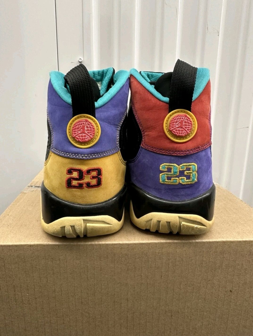 Jordan Brand Nike Air Jordan Retro 9 Dream It Do It 302370065 Size 12 Men Size US 12 / EU 45 - 4 Thumbnail