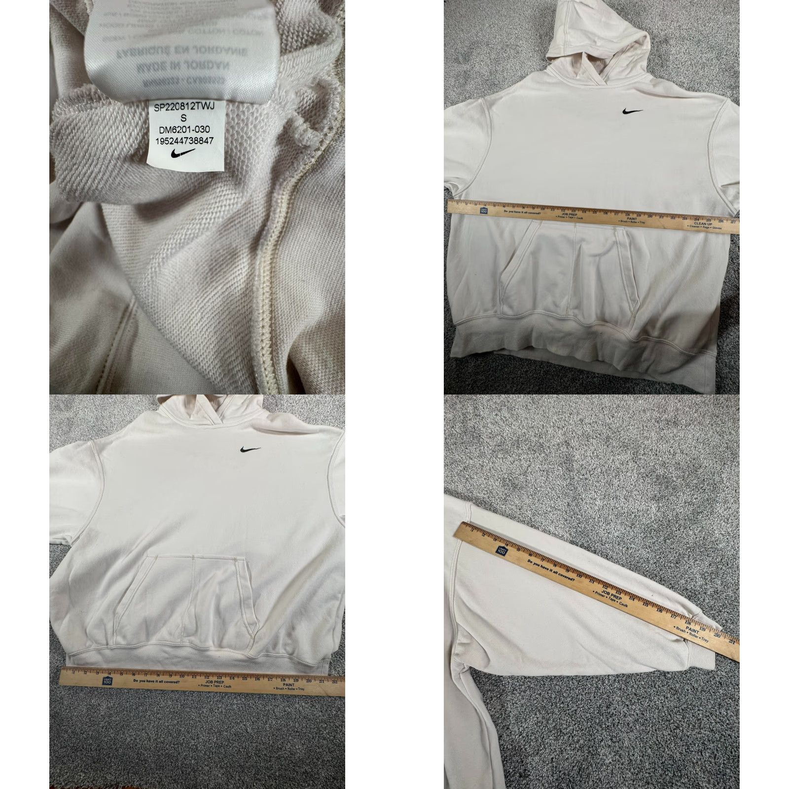 Nike Nike Hoodie Womens Small Swooshwear Oversize Streetwear Pullover Sportswear Size S / US 4 / IT 40 - 8 Thumbnail
