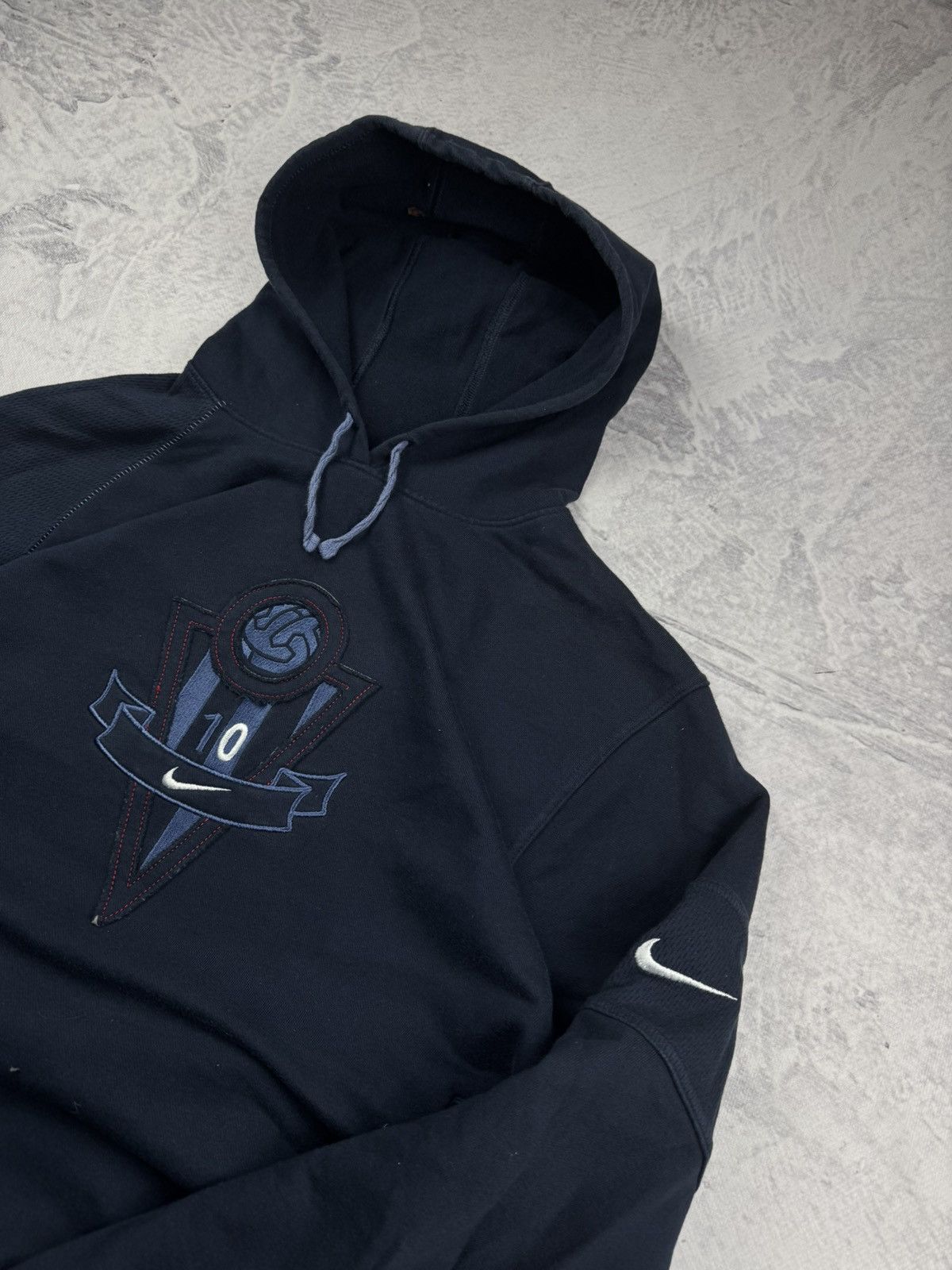 Nike × Vintage NIKE VINTAGE CENTER LOGO OVERSIZE BOXY HOODIE Size US L / EU 52-54 / 3 - 4 Thumbnail