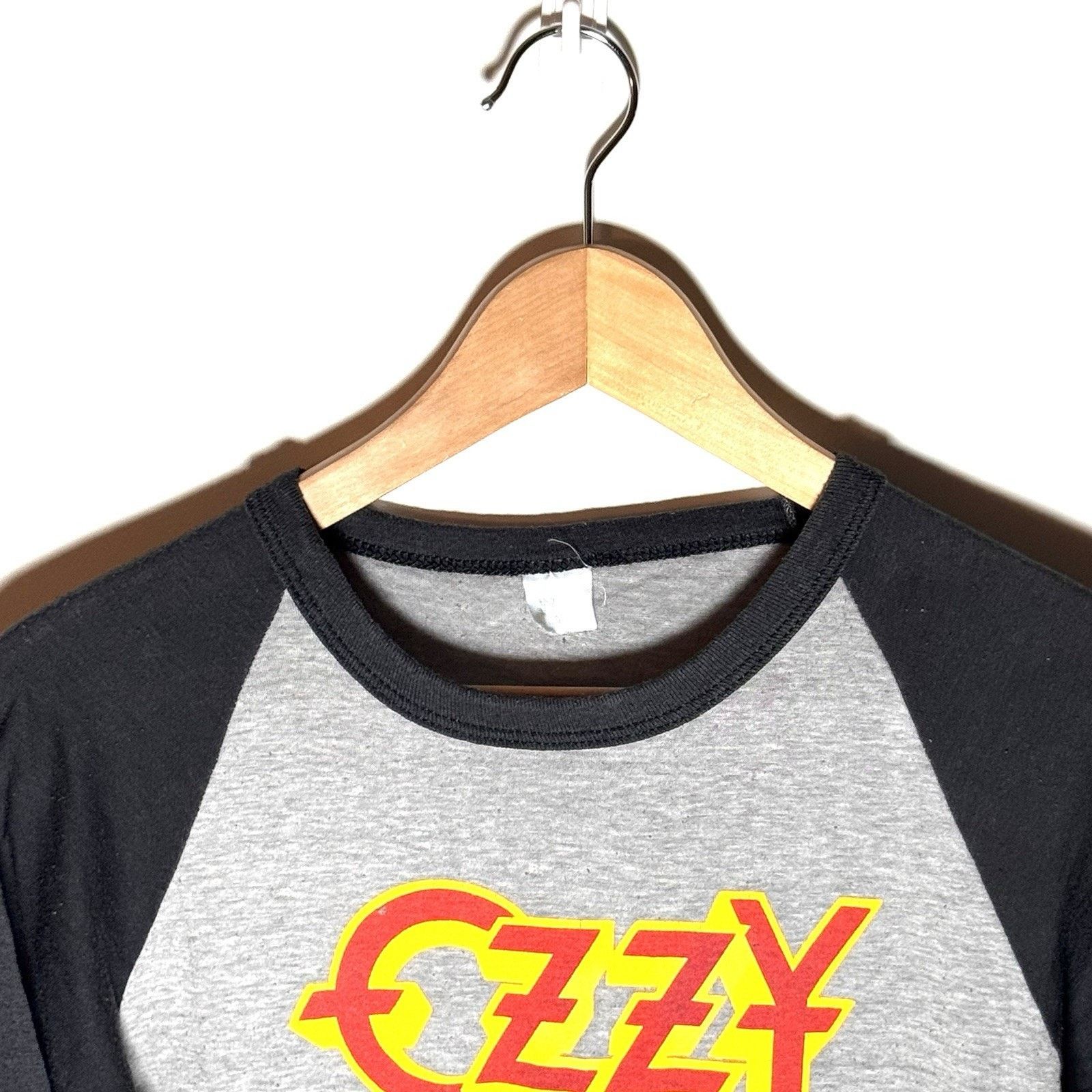 Band Tees Ozzy Osbourne Diary Of A Madman Raglan Small Graphic Tee Size S / US 4 / IT 40 - 4 Thumbnail