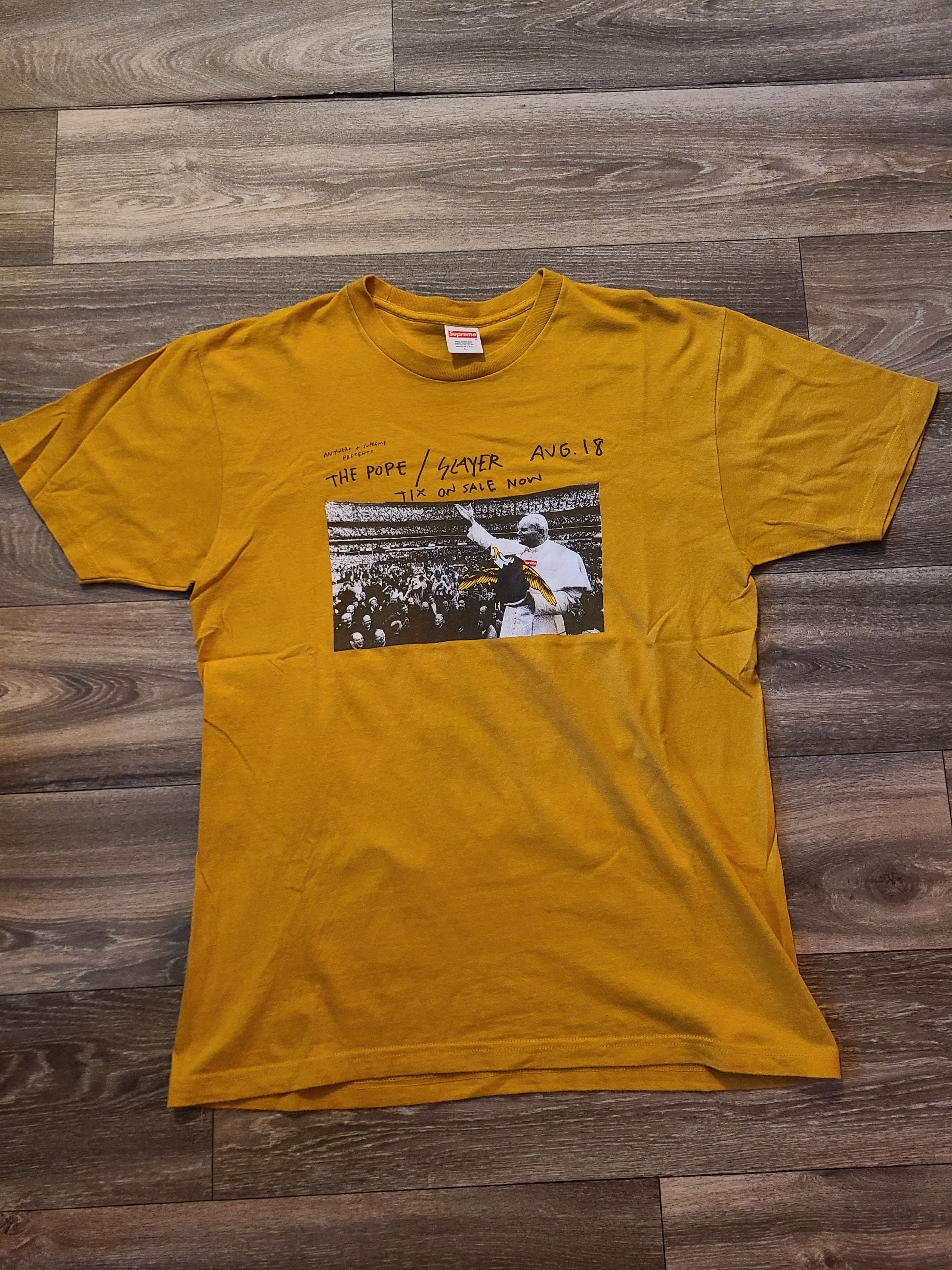 Supreme Antihero Pope Tee | Grailed
