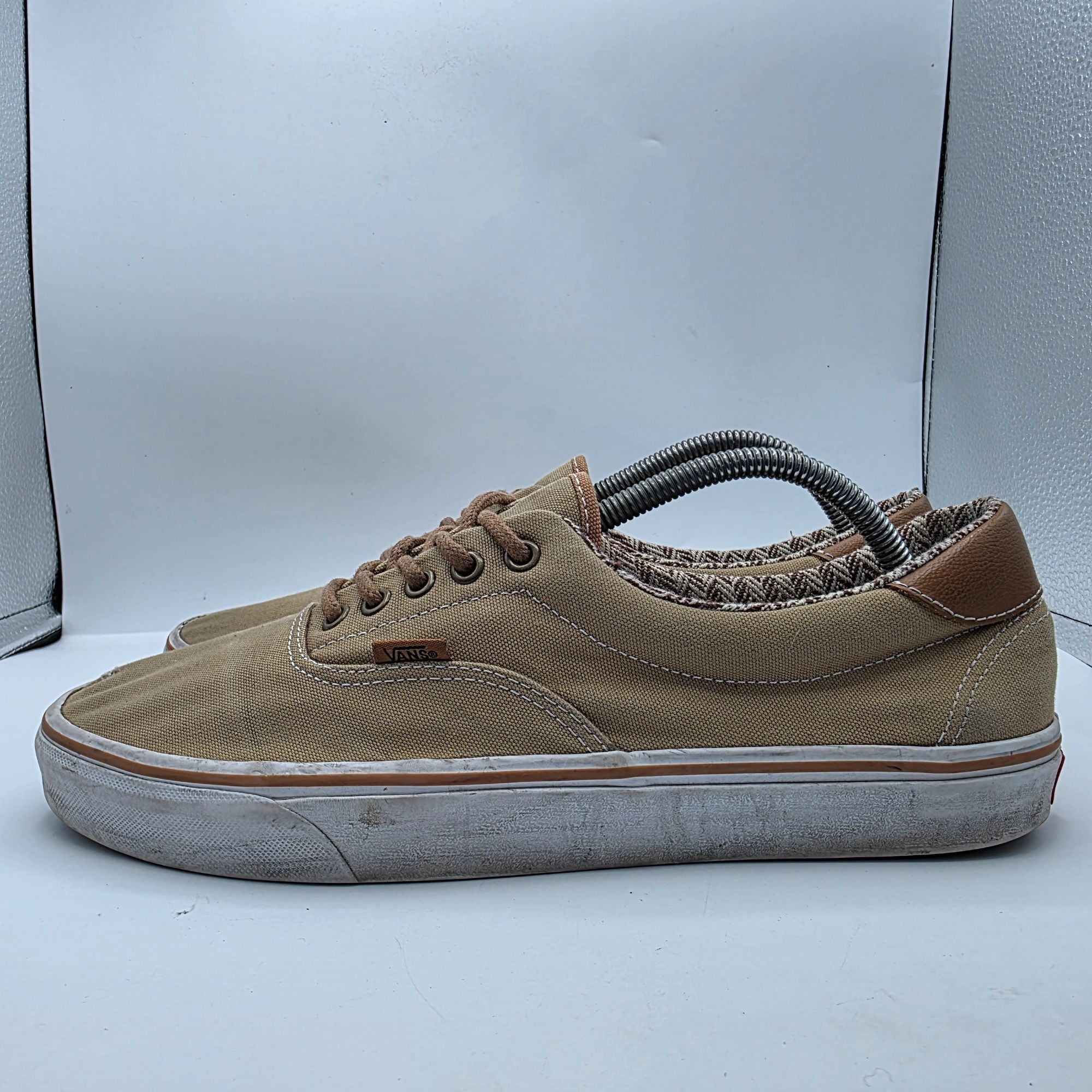 Vans Vans Era 59 C&L Mens Size 11.5 Khaki Chevron Sneaker Shoes C Size US 11.5 / EU 44-45 - 13 Thumbnail