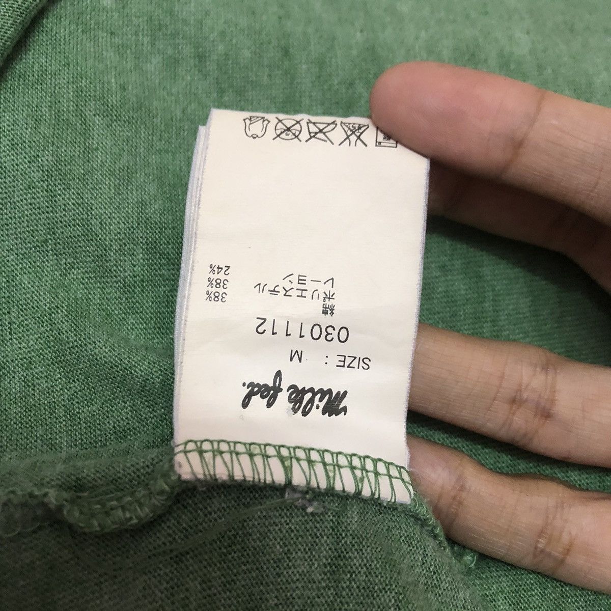 Vintage MILK FED JAPAN Graffiti Infinity Logo Illustration Tee Shirt Size US M / EU 48-50 / 2 - 6 Thumbnail