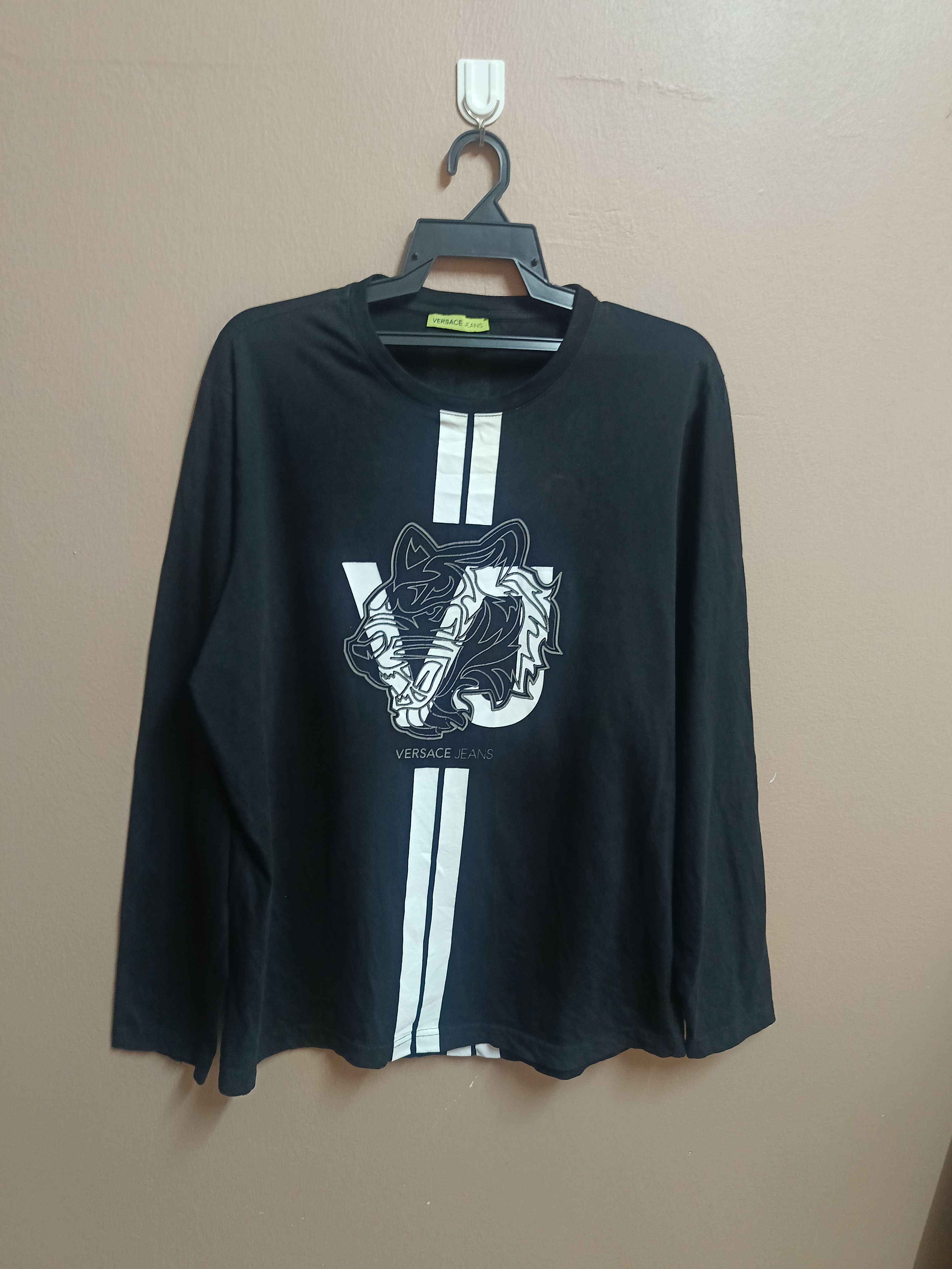 Versace Tiger Print Versace Jeans Size US L / EU 52-54 / 3 - 2 Thumbnail