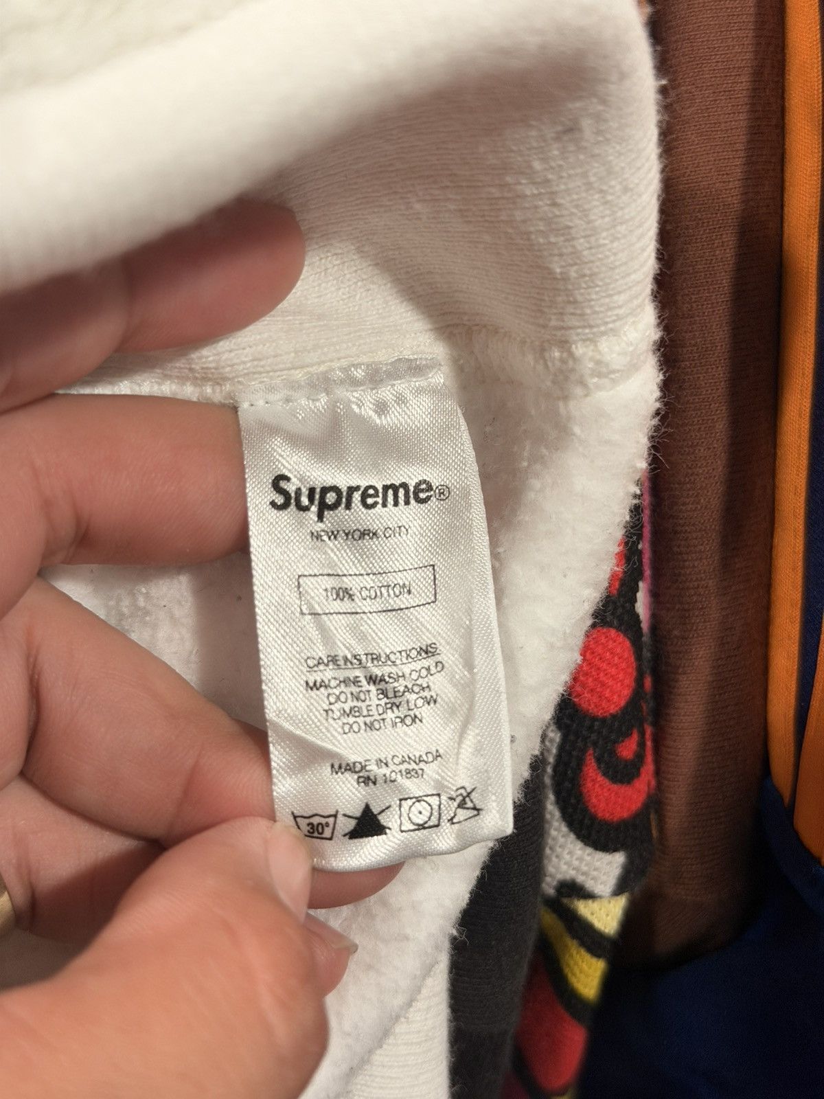 Supreme Supreme Water Arc Logo Hoodie - Medium Size US M / EU 48-50 / 2 - 5 Thumbnail