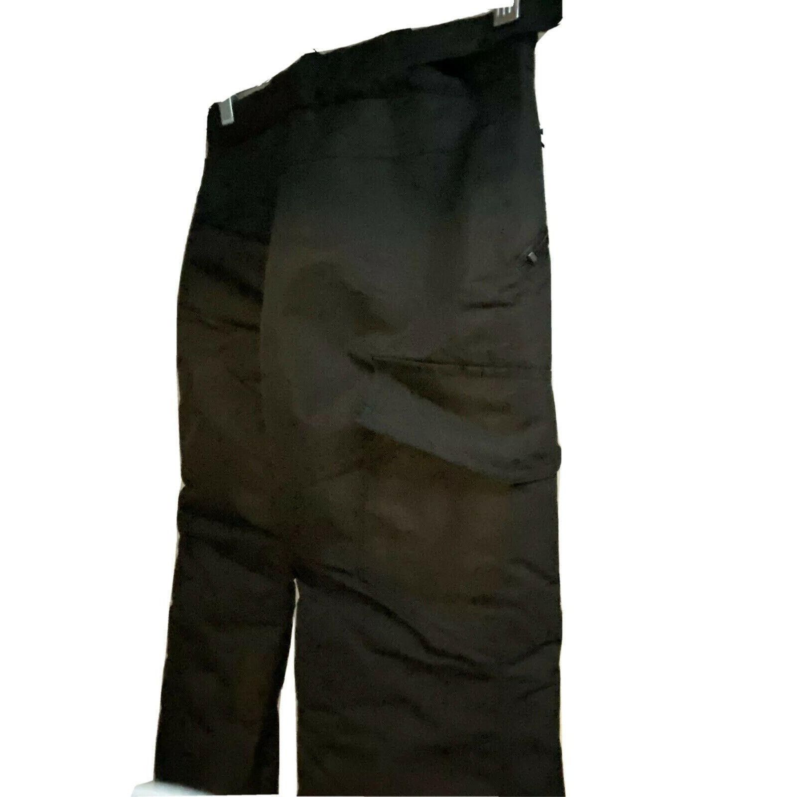 Other Athletech Kids Youth Black Snow Ski Pants Medium 7/8 Insulat Size 24" / US 00 / IT 34 - 3 Thumbnail