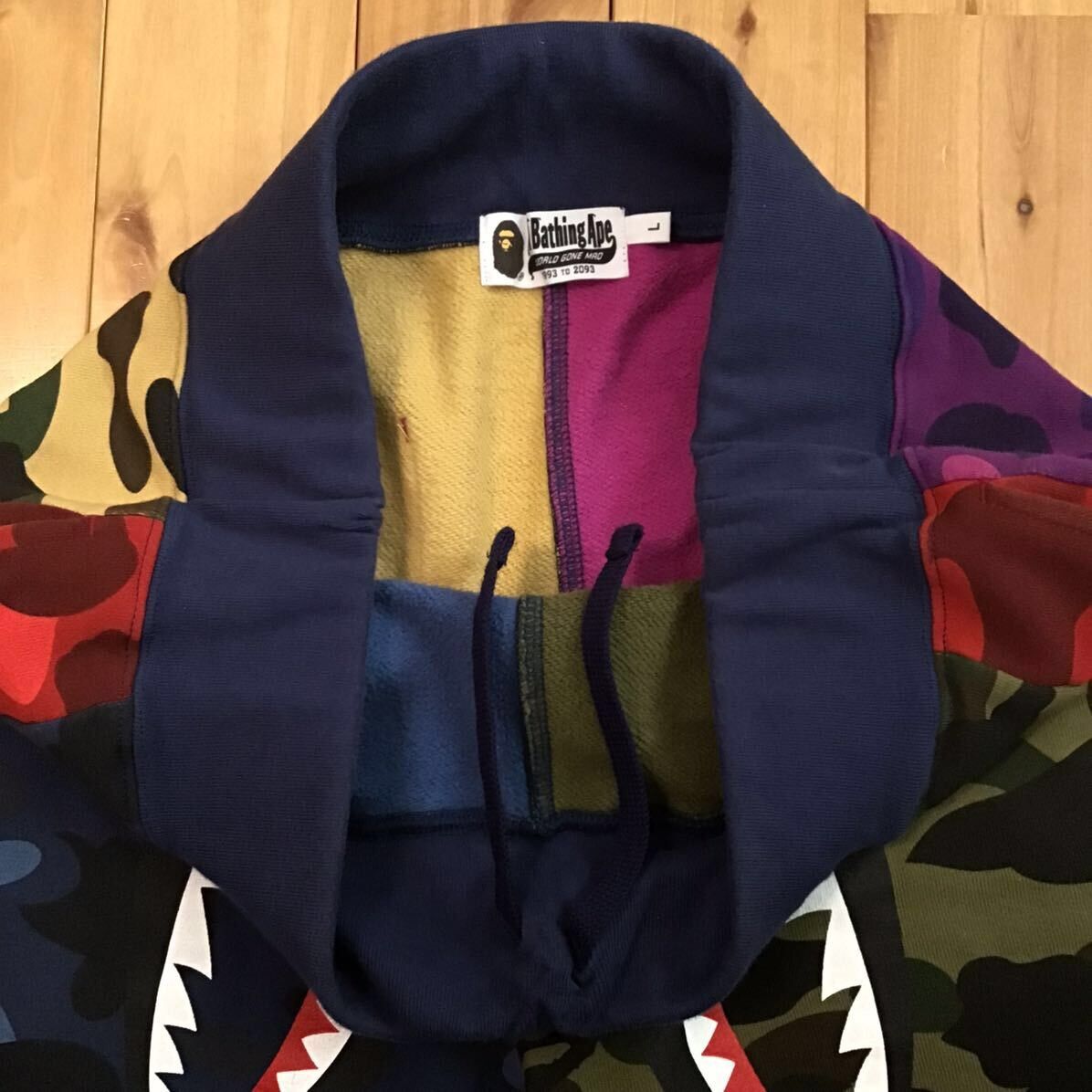 Bape BAPE Mix camo shark shorts a bathing ape ★size L Size US 34 / EU 50 - 7 Thumbnail