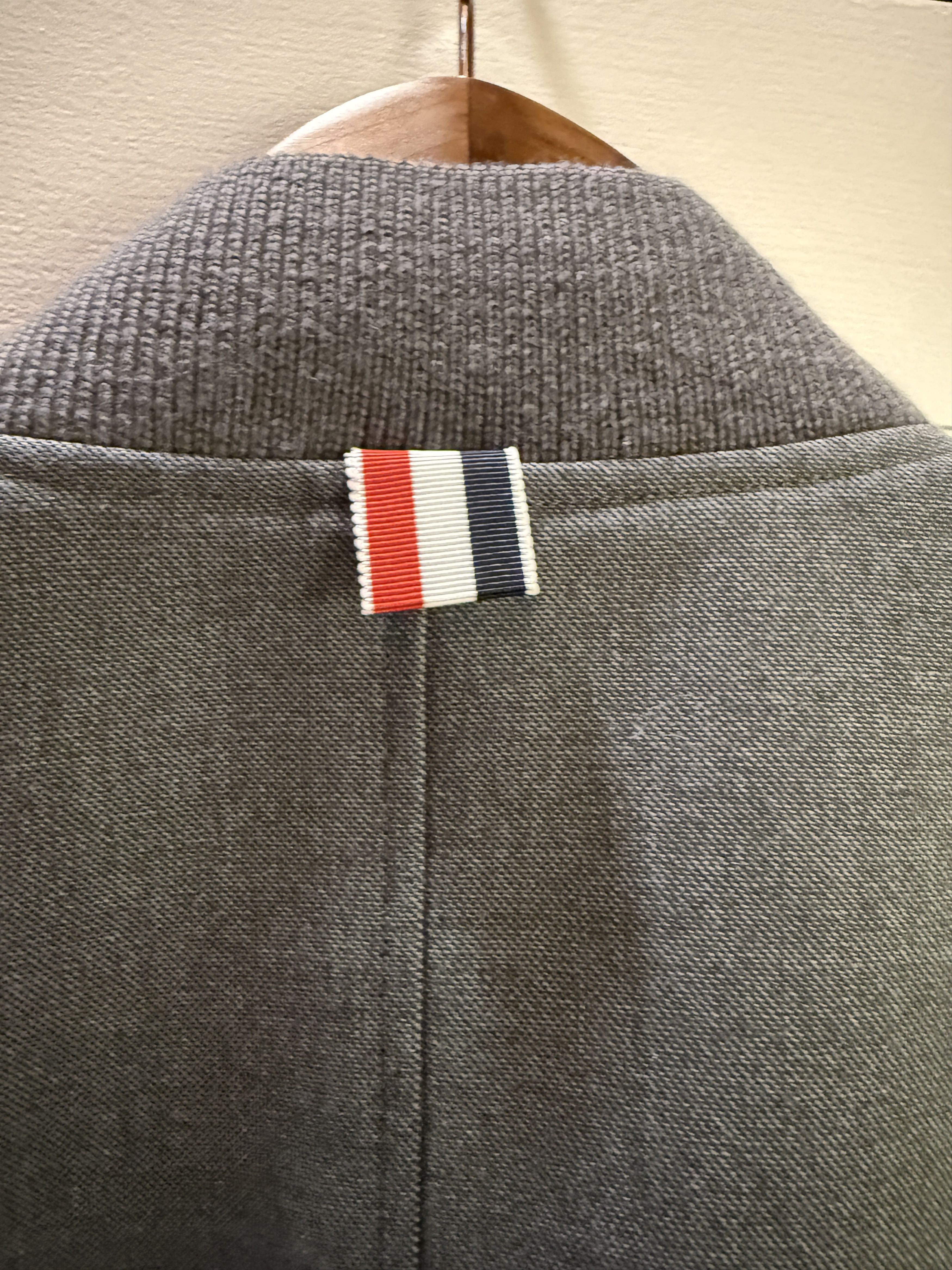 Thom Browne Thom Browne Grey Bomber Jacket Size 2/M Size US M / EU 48-50 / 2 - 4 Thumbnail