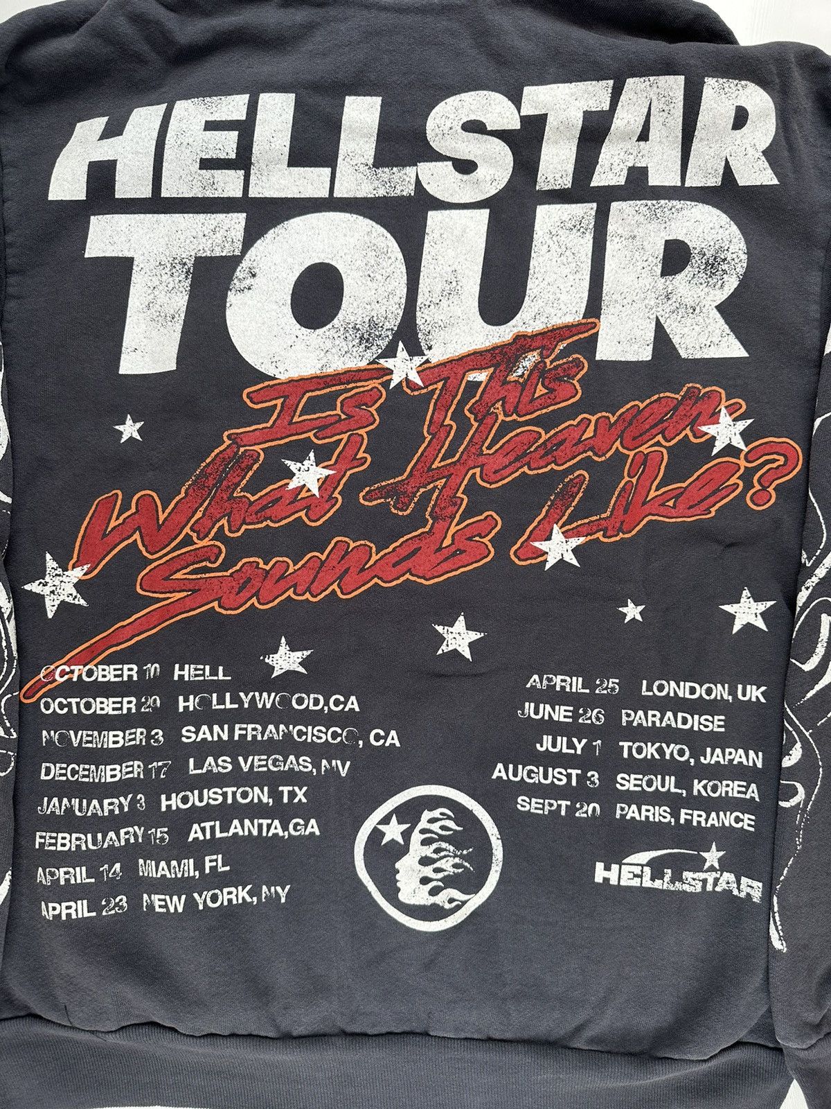 HELLSTAR Hellstar Overseas Collection Tour Hoodie Size US M / EU 48-50 / 2 - 5 Thumbnail