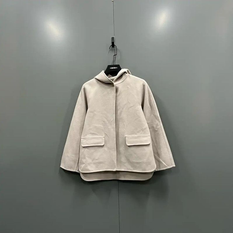 Max Mara MaxMara Khaki Cotton Women's Jacket 0089 Size ONE SIZE - 1 Thumbnail